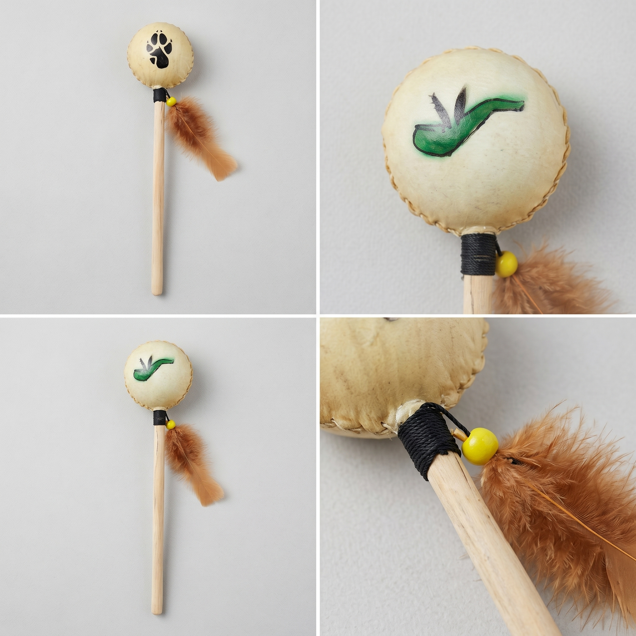 Handcrafted Ceremonial Rattle (4)