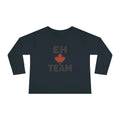 Maple Stick "Eh Team" Toddler Long Sleeve Tee – Maple Leaf Pride