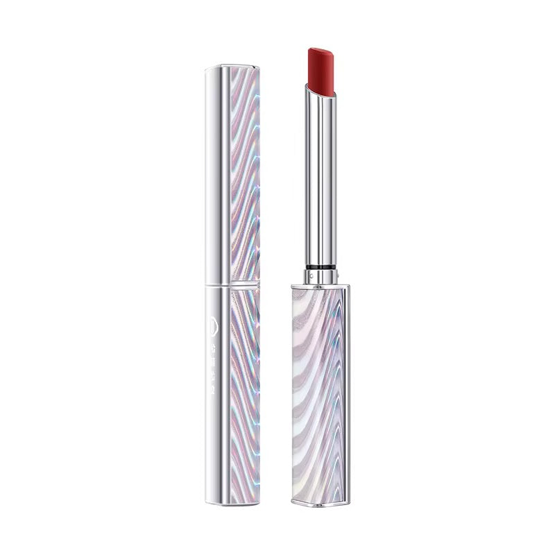 Chic Sleek Silver Red Lipstick