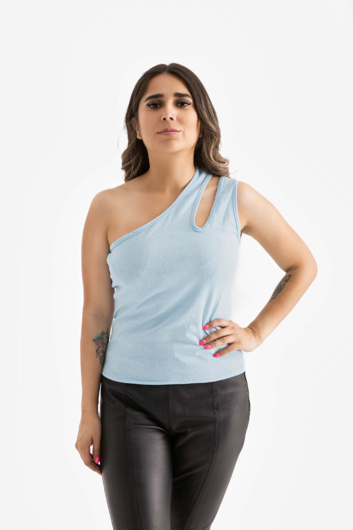 Cut Out tank top