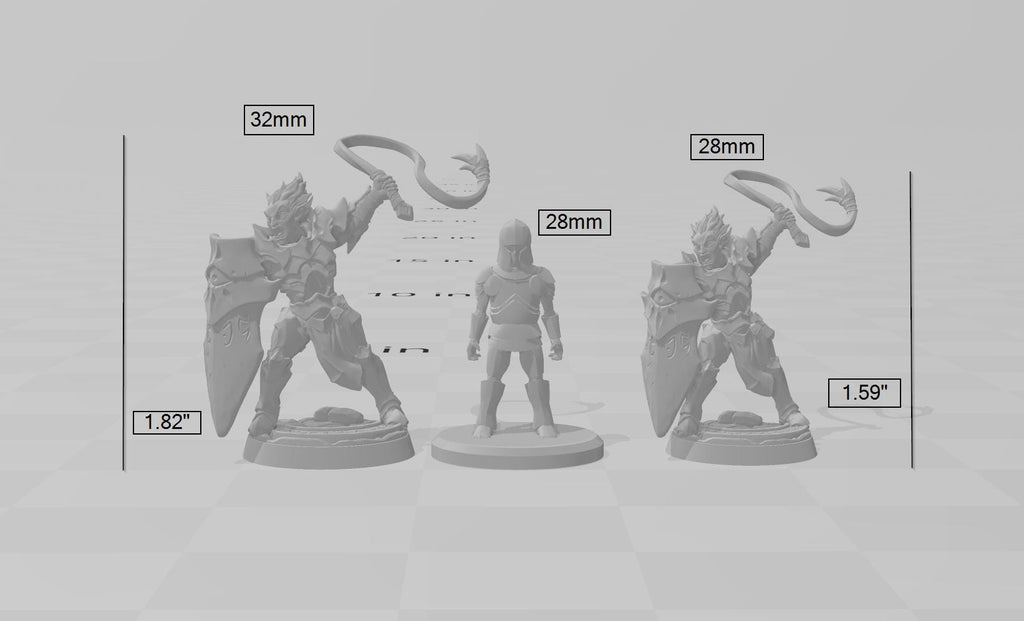Ashen Alfar Inquisitor A - Dungeons and Dragons | Male | Fighter | Paldin Cleric | Elf Drow DnD 5e Fantasy  Pathfinder 2e 5e Tabletop Mini