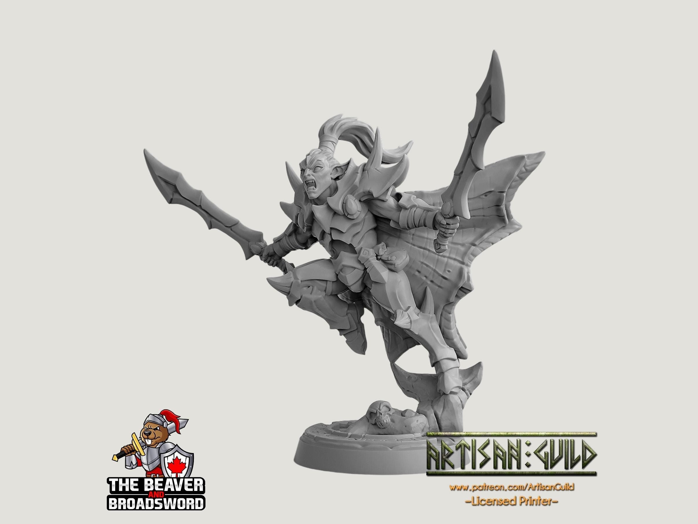 Khaladas Soulsplitter DnD mini - Dungeons and Dragons | Female | Fighter | Paldin Cleric | Elf Drow DnD 5e Fantasy Pathfinder 2e 5e Tabletop