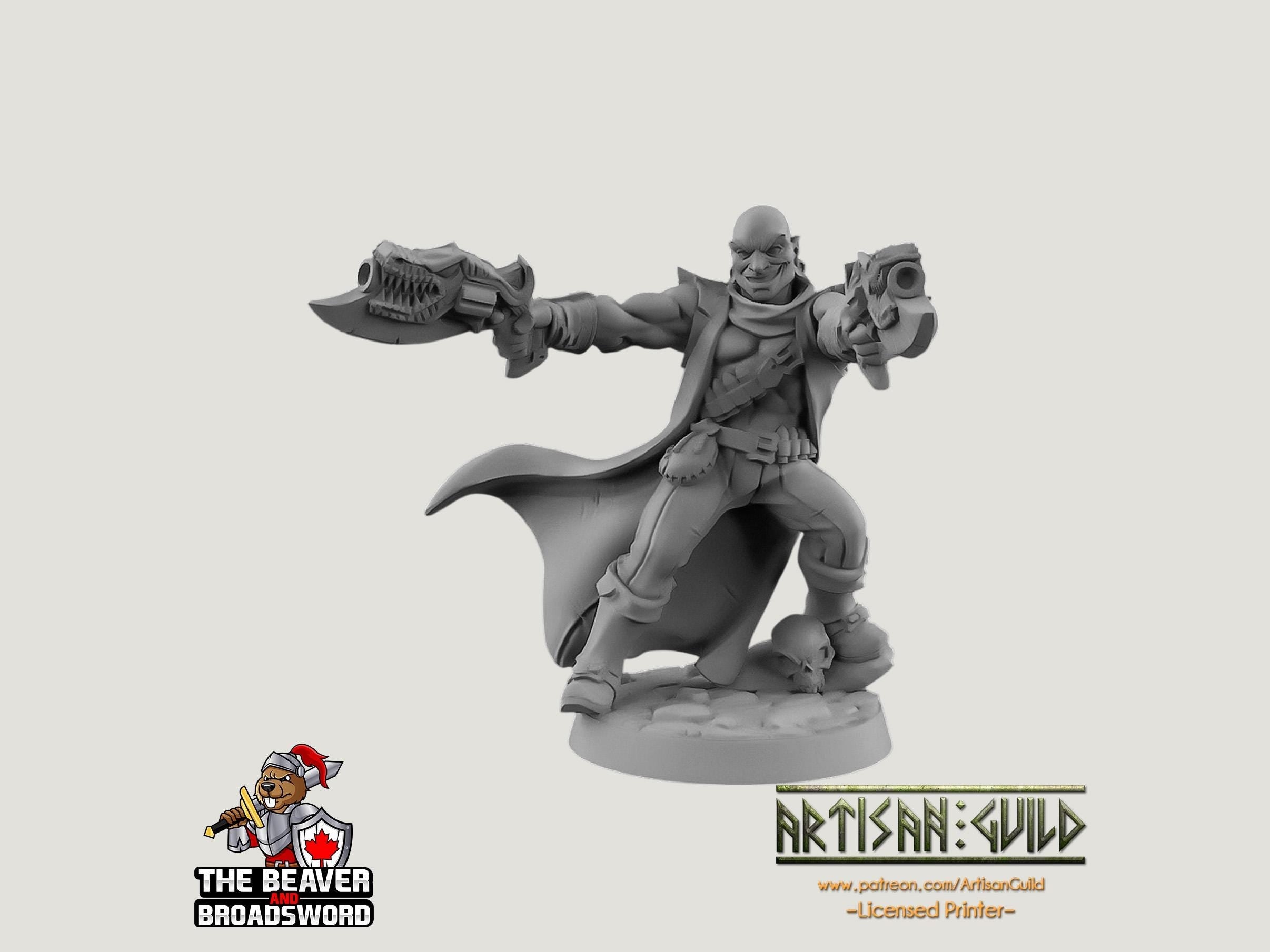 Korg the 2-headed dragon dnd mini - Artisan Guild | Male | Human | Rogue | Paladin 5e Fantasy  Dungeons and Dragons | Tabletop | Mini RPG