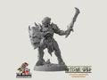 Scourgeland Survivor B dnd mini - Dungeons and Dragons | Male | Fighter | Barbarian | Human 5e Fantasy  Pathfinder 2e 5e Tabletop | Mini RPG