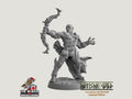 Scourgeland Survivor C dnd mini - Dungeons and Dragons | Male | Fighter | Ranger | Human 5e Fantasy  Pathfinder 2e 5e Tabletop | Mini RPG