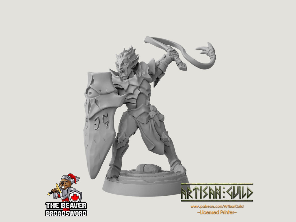 Ashen Alfar Inquisitor A - Dungeons and Dragons | Male | Fighter | Paldin Cleric | Elf Drow DnD 5e Fantasy  Pathfinder 2e 5e Tabletop Mini
