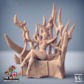 Valykka, Elven Sorceress DnD mini - Dungeons and Dragons | Female | Sorcerer | Wizard | Elf Drow DnD 5e Fantasy Pathfinder 2e 5e Tabletop