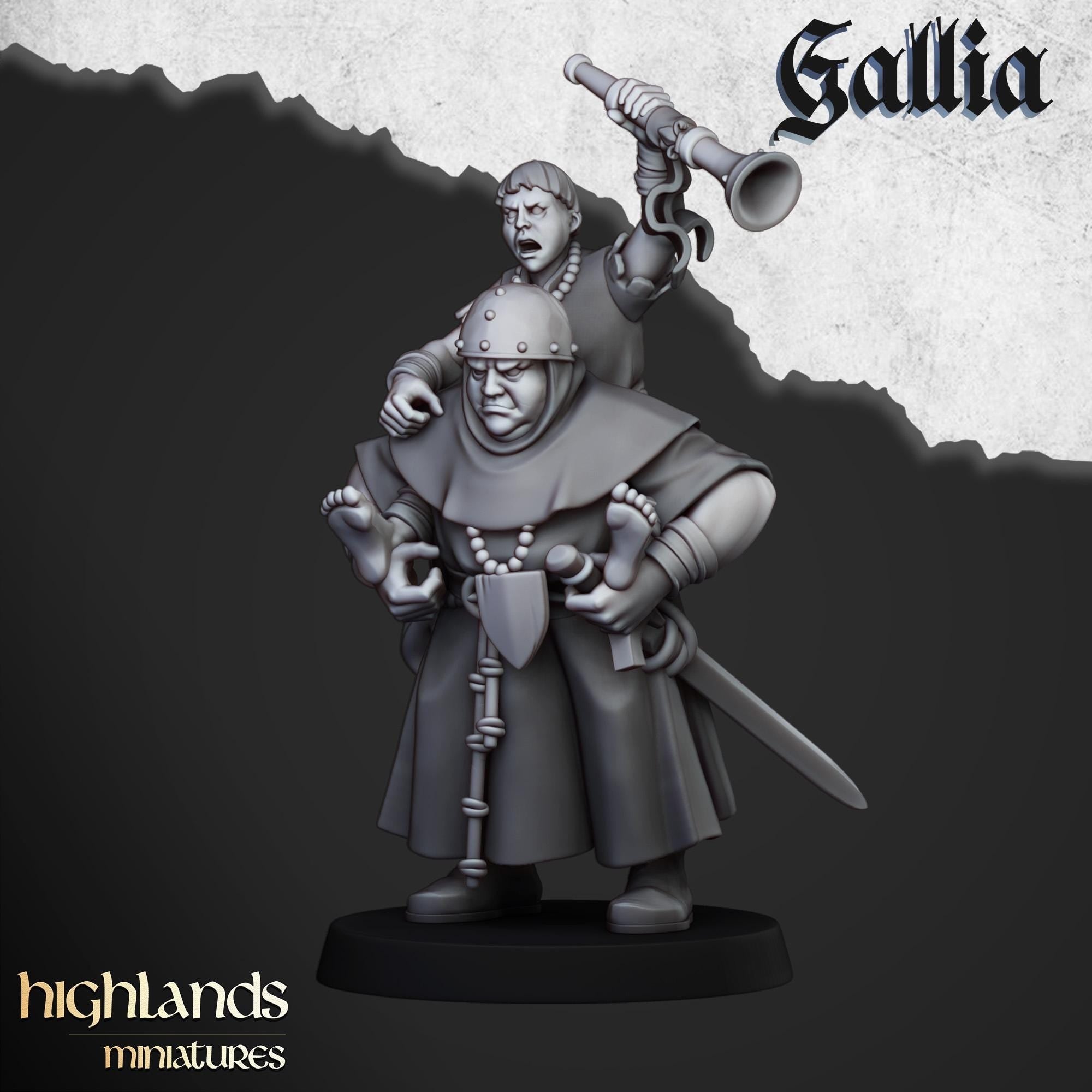Sherwood Archers - 28/32mm Scale Premium Resin Models for Wargaming and ttRPG, DnD, Human, Gallia, Durable, High Quality, Archer Unit, Hero