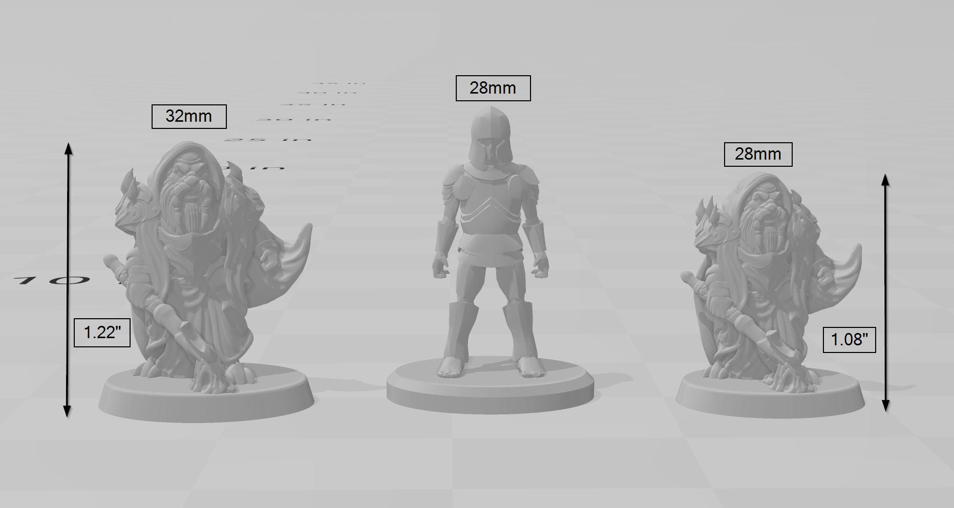 Dark Dwarf 2 | DnD Miniature, Premium Resin, Durable and Tough for your TTRPG and Wargaming! 32mm, 28mm, Male, Duergar, Mountain, Underdark